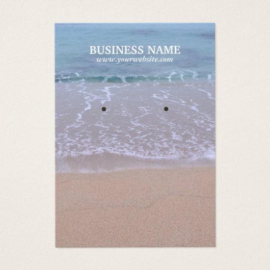 Schönes Beach Earring Display (Vorderseite)