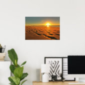 Schönes Beach Sunset Poster (Heimbüro)