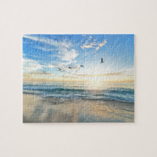 Schönes Beach Travel Foto Sunrise Puzzle