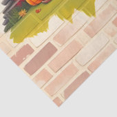 Schönes beliebtes Glück Erntedankfest Fall Seidenpapier (Ausschnitt)