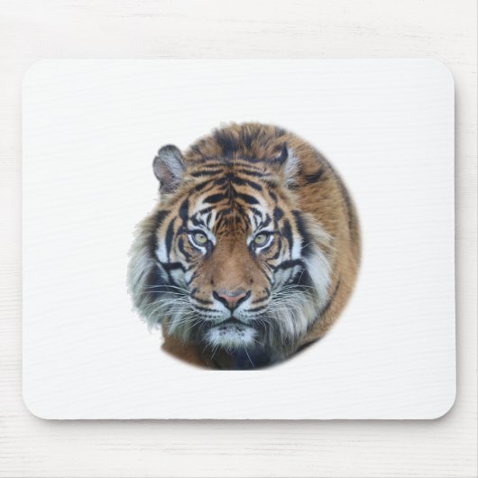 Schönes Bengalischer-Tiger-Gesichtsfoto Mousepad (Vorne)