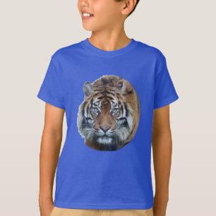 Schönes Bengalischer-Tiger-Gesichtsfoto T-Shirt