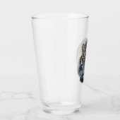 Schönes, Bengalisches Tiger Face Foto Glas (Rechts)