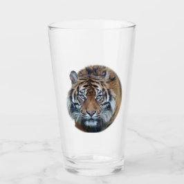 Schönes, Bengalisches Tiger Face Foto Glas