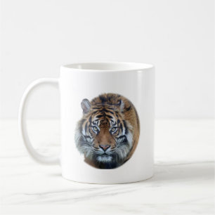Schönes Bengalisches Tiger Face Foto Kaffeetasse