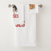 Schönes Bengalisches Tiger-Foto Badhandtuch Set (Insitu)