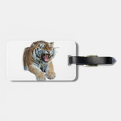 Schönes Bengalisches Tiger-Foto Gepäckanhänger (Rückseite horizontal)