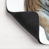 Schönes Bengalisches Tiger-Foto Mousepad (Ecke)