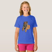 Schönes Bengalisches Tiger-Foto T-Shirt (Vorne ganz)