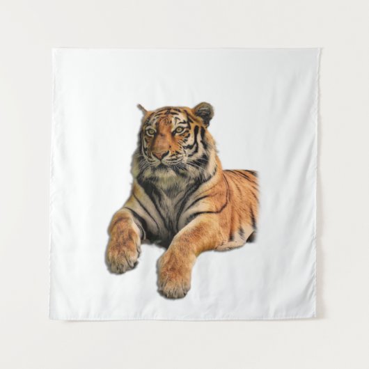 Schönes Bengalisches Tiger-Foto Wandteppich (Vorderseite)