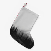 SCHÖNES BERGFLOSS KLEINER WEIHNACHTSSTRUMPF (Vorderansicht (hängend))