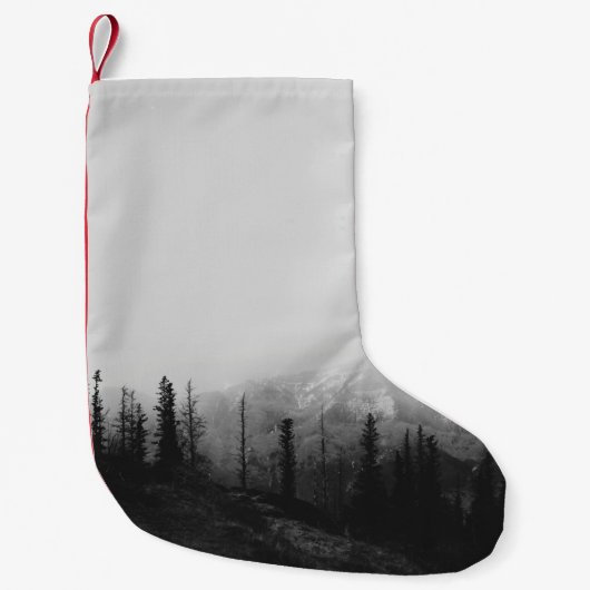 SCHÖNES BERGFLOSS KLEINER WEIHNACHTSSTRUMPF (Vorderseite)
