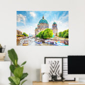 Schönes Berlin, Deutschland Poster (Heimbüro)