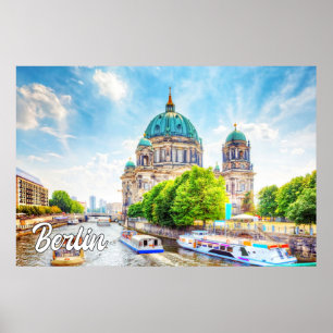 Schönes Berlin, Deutschland Poster
