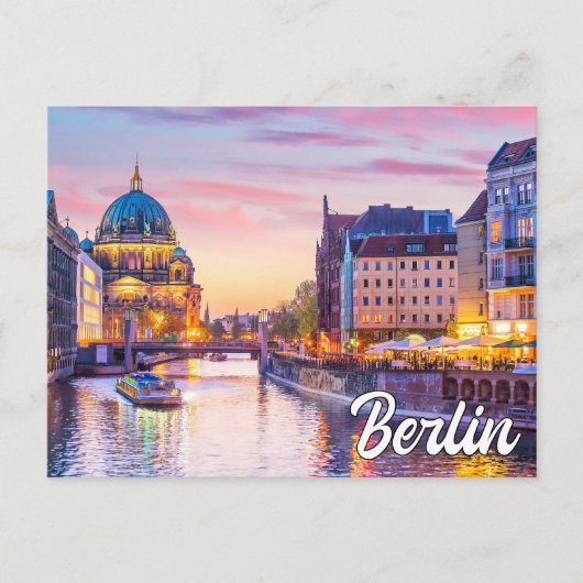 Schönes Berlin, Deutschland Postkarte (Vorderseite)