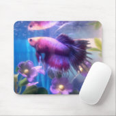 Schönes Betta Mousepad (Mit Mouse)