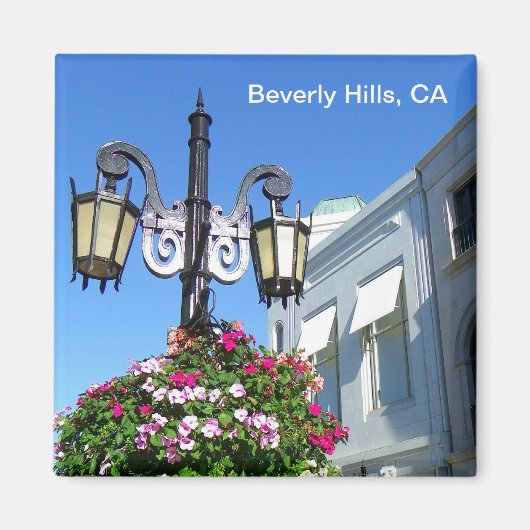 Schönes Beverly Hills Magnet! Magnet (Vorne)