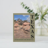 Schönes bezauberndes Felsengebiet Staat Postkarte (Stehend Vorderseite)