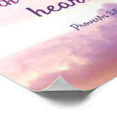 Schönes Bibelpreisangebot Poster (Ecke)