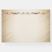 Schönes Bicycle Wedding Guest Book Gästebuch (Rückseite)