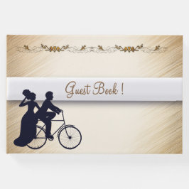 Schönes Bicycle Wedding Guest Book Gästebuch