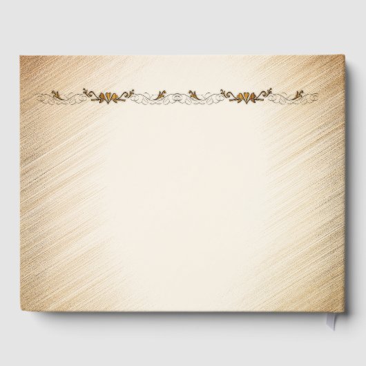 Schönes Bicycle Wedding Guest Book Gästebuch (Rückseite)