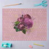 Schönes Bienenreihen-Design 51 Seidenpapier (Basteln)