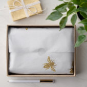 Schönes Bienenreihen-Design 54 Seidenpapier (Geschenk)