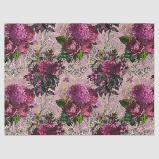 Schönes Bienenseriendesign 14 Gewebepapier Seidenpapier (Vorderseite)