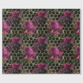 Schönes Bienenseriendesign 20 Geschenkpapier (Flach)