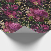 Schönes Bienenseriendesign 21 Geschenkpapier (Ecke)