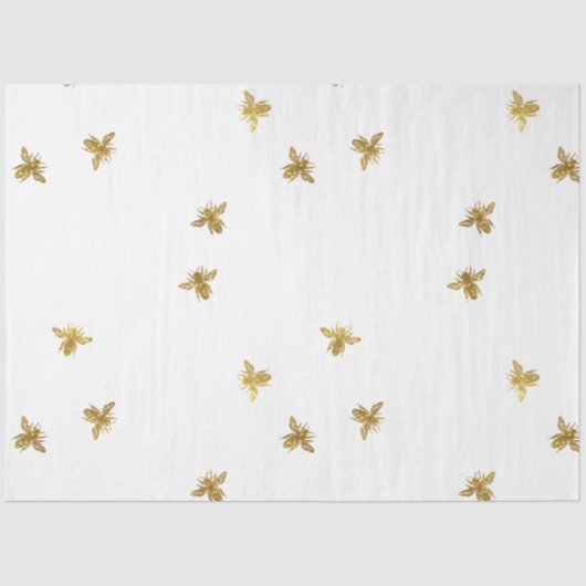 Schönes Bienenseriendesign 37 Seidenpapier (Vorderseite)