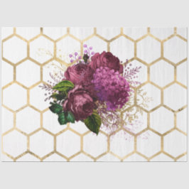 Schönes Bienenseriendesign 52 Seidenpapier