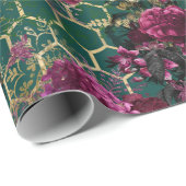 Schönes Bienenseriendesign 8 Geschenkpapier (Rolleneckpunkt)