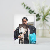 Schönes Bild eines Regentänzers Postkarte (Stehend Vorderseite)