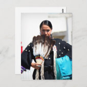 Schönes Bild eines Regentänzers Postkarte (Vorne/Hinten)