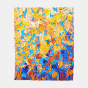 Schönes Bild handgemacht gouache dab etude ske Fleecedecke