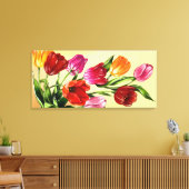 Schönes Bild von Tulips Leinwanddruck (Insitu (Wohnzimmer))