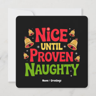 Schönes bis bewiesen lustiges Weihnachtsdesign fre Einladung