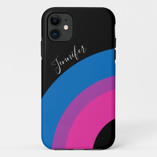Schönes Bisexuelles Flag Niedlich Case-Mate iPhone Hülle (Rückseite)