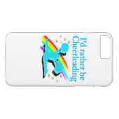 SCHÖNES BLAU I LIEBE CHEERLEADING DESIGN Case-Mate iPhone HÜLLE (Rückseite (Horizontal))