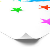 SCHÖNES BLAU I LIEBE GYMNASTICS DESIGN FOTODRUCK (Ecke)