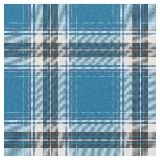 Schönes Blau Kariert Stoff (Nahaufnahme)