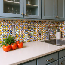 💙 💛 Schönes Blau und Gelb Azulejos IX,