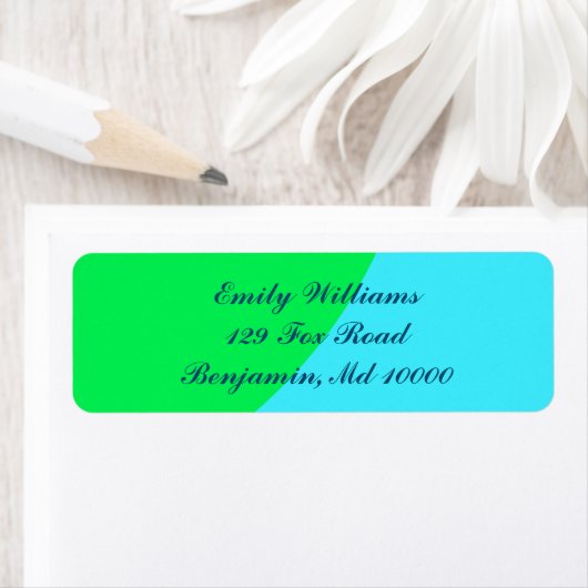 Schönes Blau und Grün (Insitu)