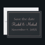 Schönes Blau und Rosa Save the Date<br><div class="desc">Dieses Design ist eine wunderschöne Save the Date-Karte und zeigt einen blauen Hintergrund mit einem staubigen rosa Schriftart,  Save the Date Ihrer Hochzeit mit diesen schönen Einladungen. Mit einfach zu bedienenden Vorlagen,  personalisieren Sie Ihre noch heute!</div>