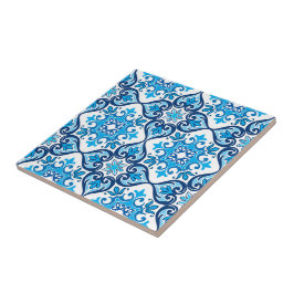 💙 🤍 Schönes Blau - Weiß Azulejos X,  Fliese