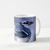 Schönes blaues Jay Kaffeetasse (VorderseiteRechts)