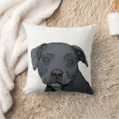 Schönes blaues Personal Kissen (Decke)