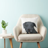 Schönes blaues Personal Kissen (Stuhl )